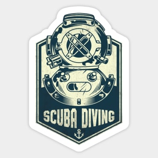 Scuba Diving Sticker